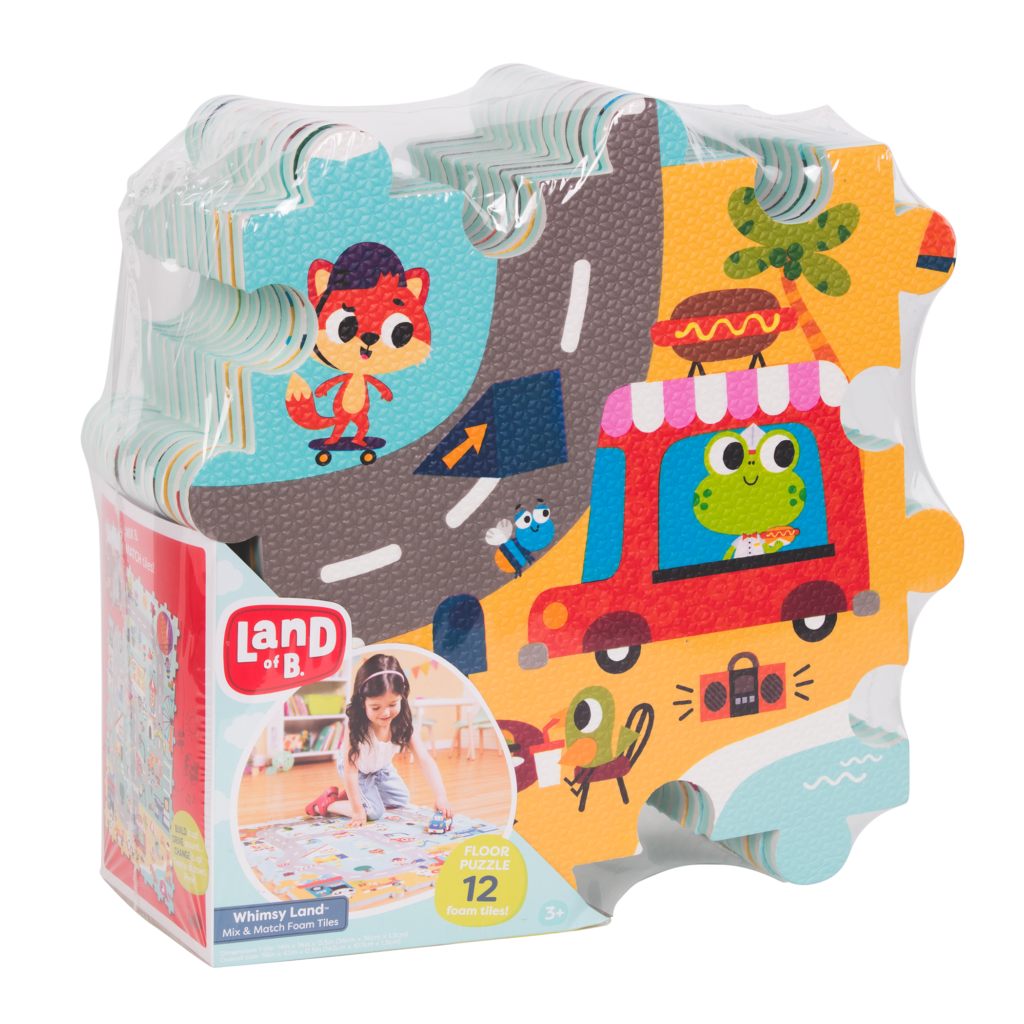 Mr.Childrenヨガマット Whimsy Land | Foam Floor Puzzle | Land of B.