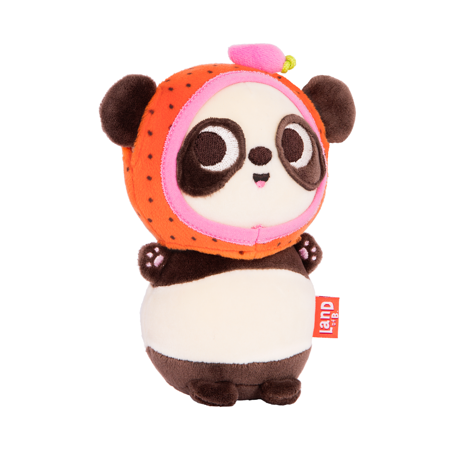 Strawberry Please Cake | Cheesecake Scented Plush Panda | Land of B.