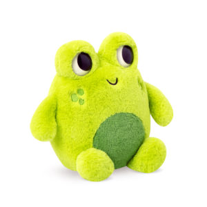 fluffy frog plush