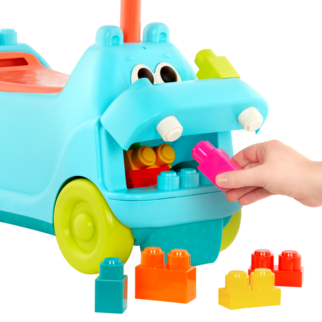 Locbloc | Hippo Ride-On & Building Blocks | Land Of B.