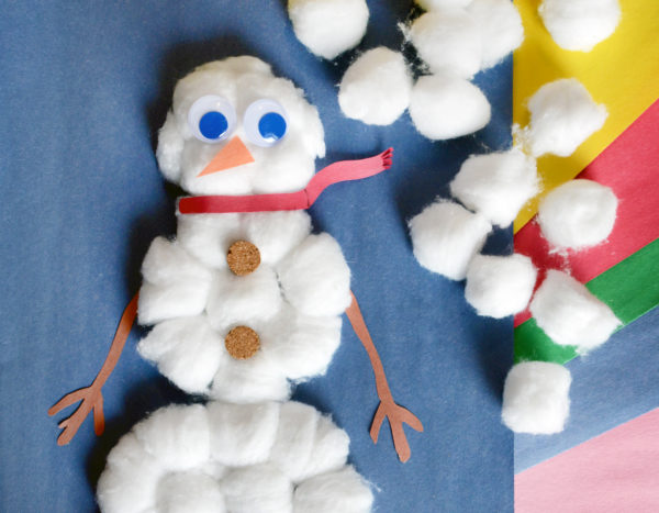 Snowman craft.